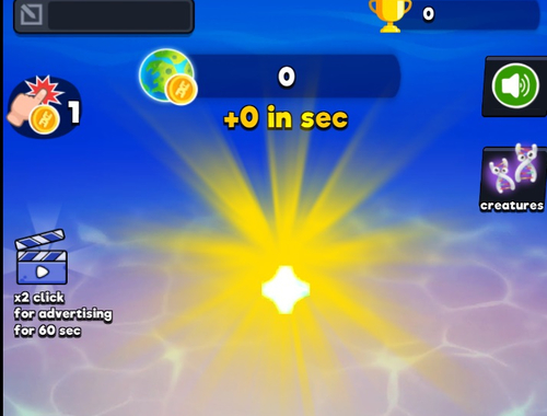 Evolution clicker