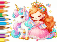 Παιχνίδι Coloring Book: Unicorn Secret Whisper