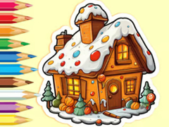 Παιχνίδι Coloring Book: Christmas Candy House