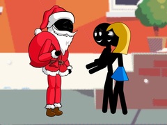 Παιχνίδι Stickman Santa