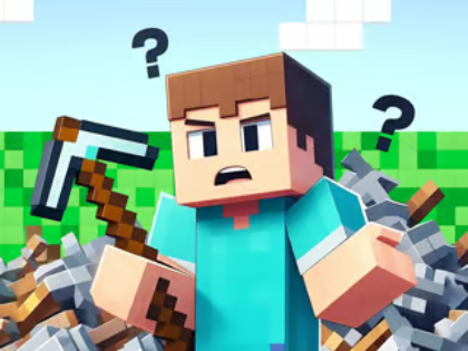 Παιδικό Κουίζ: Minecraft NOOB To PRO .