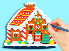 Παιχνίδι Coloring Book: Gingerbread Hut