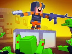 Παιχνίδι Cubic Frontier: Zombie Robby