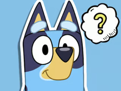 Παιδικό Κουίζ: Bluey Plot Trivia .
