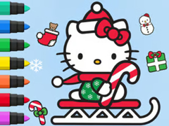 Παιχνίδι Coloring Book: Hello Kitty Christmas