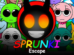 Παιχνίδι Sprunki 3D Escape