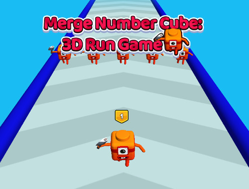 Παιχνίδι Merge Number Cube 3d Run 