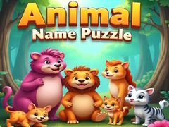 Παιχνίδι Animal Name Puzzle