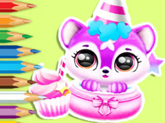 Παιχνίδι Coloring Book: Baby Fluff's Birthday