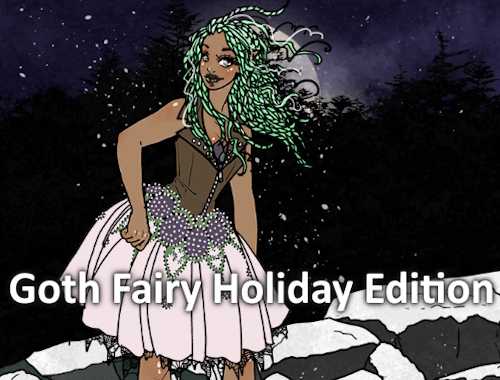 Goth Fairy Holiday Edition