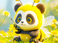 Παιχνίδι Jigsaw Puzzle: Panda Bee