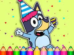 Παιχνίδι Coloring Book: Bluey's Birthday