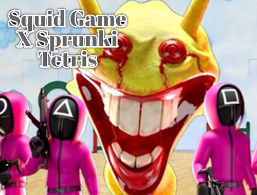 Παιχνίδι Squid X Sprunki Tetris.