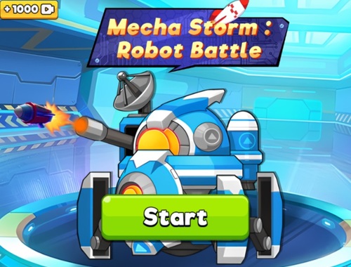 Μάχη ρομπότ Mecha Storm .