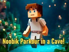 Παιχνίδι Noobik Parkour in a Cave!