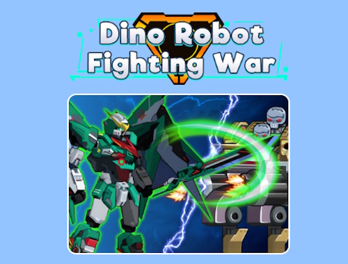 Παίξτε Dino Robot Fighting War .