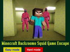 Παιχνίδι Minecraft Backrooms Squid Game Escape