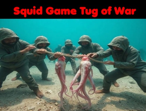 Squid Game Tug of War.
