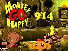 Παιχνίδι Monkey Go Happy Stage 914