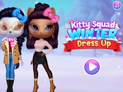 Παιχνίδι Kitty Squad Winter Dress Up