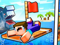 Παιχνίδι Noob Raft: Ocean Survival