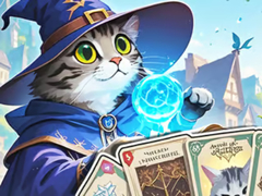 Παιχνίδι Jigsaw Puzzle: Cat's Card Arena