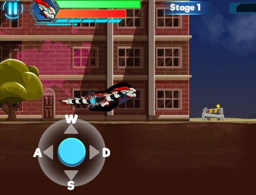 Ο πόλεμος πολέμου Dino Robot .