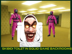 Παιχνίδι Skibidi Toilet in Squid Game Backrooms