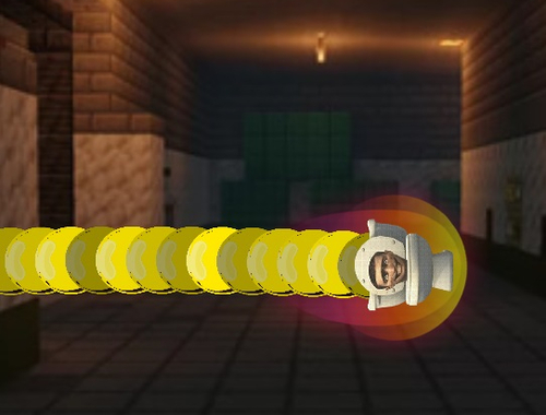 Skibidi τουαλέτα φίδι. IO στο Minecraft .