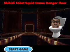 Παιχνίδι Skibidi Toilet Squid Game Danger Floor