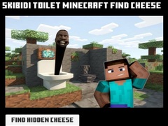 Παιχνίδι Skibidi Toilet Minecraft Find Cheese