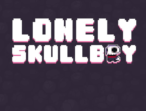 Μοναχικός skullboy 