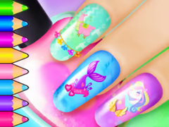 Παιχνίδι Coloring Book: Nail Art Salon