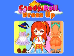 Παιχνίδι Candy Doll Dress Up 