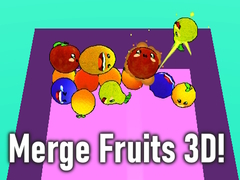 Παιχνίδι Merge Fruits 3D!