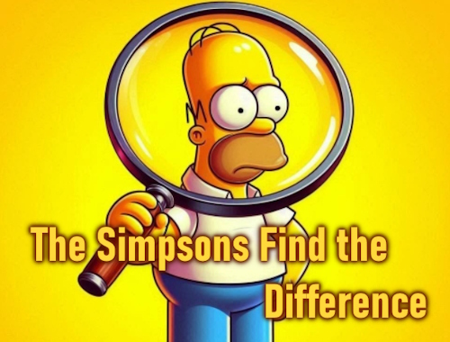 Οι Simpsons βρίσκουν τη διαφορά .
