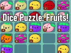 Παιχνίδι Dice Puzzle: Fruits!