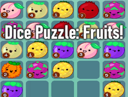 Dice Puzzle: Φρούτα! .