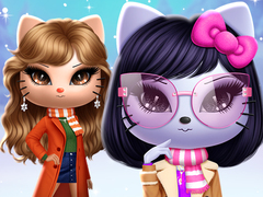 Παιχνίδι Kitty Squad Winter Dress Up