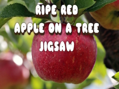 Παιχνίδι Ripe Red Apple on a Tree Jigsaw