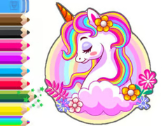 Παιχνίδι Coloring Book: Unicorn Garden