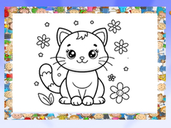 Παιχνίδι Beautiful Cats Coloring Book