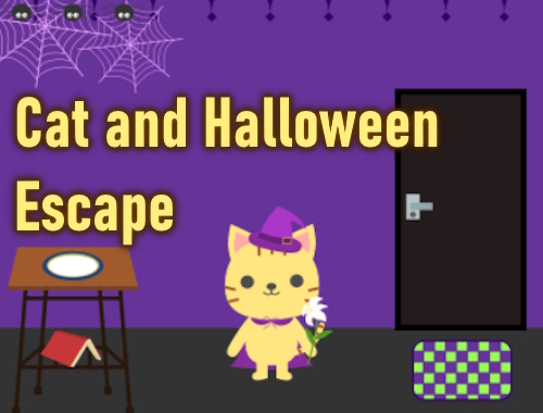 Cat and Halloween Escape .