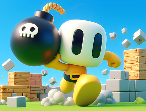 3D Bombaman .