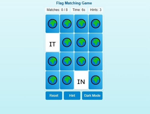 Έκδοση σημαίας Memory Match Flag .