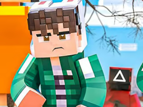 Παζλ παζλ: Squid Game Minecraft .