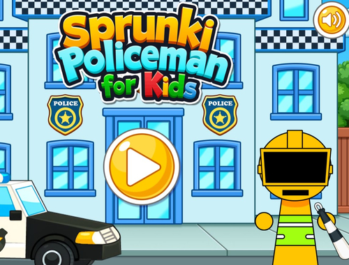 Sprunki Policeman for Kids .