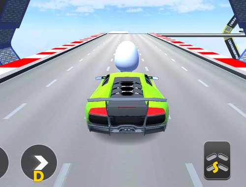 Eggdog Extreme Car Stunt .