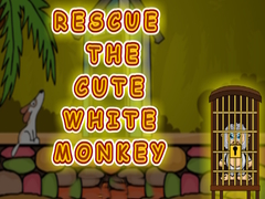 Παιχνίδι Rescue the Cute White Monkey