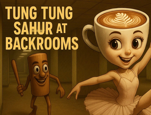 Tung tung sahur σε backrooms .